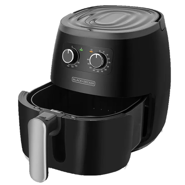 Black &amp; Decker  Black Air Fryer  5.7 Liters