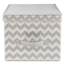 Home Basics Chevron Storage Box