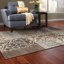 Classy Homes Rugs  Brown Distressed 5'x7'