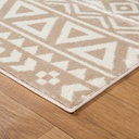 L'Baiet Rugs Beige Geometric 4'x6'