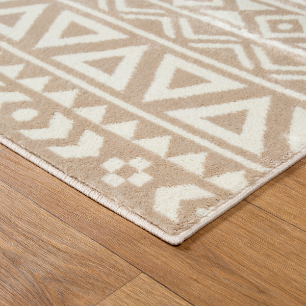 L'Baiet Rugs Beige Geometric 8'x10'