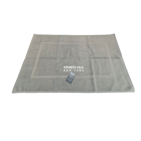 Kenneth Cole Bath Mat 18x30in Medium Grey