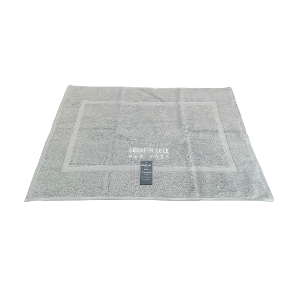 Kenneth Cole Bath Mat 18x30in Silver