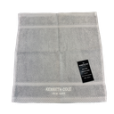 Kenneth Cole Face Towel 13in Silver