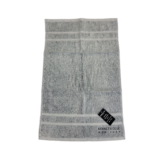 Kenneth Cole Hand Towel 16x24in Dark Grey