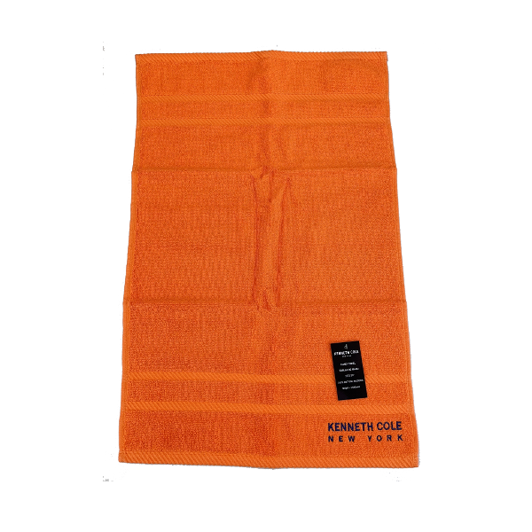 Kenneth Cole Hand Towel 16x24in Orange