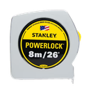 Stanley PowerLock Tape Measure 8m/ 26 Ft