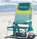 Nautica Beach Chair 5-Position, Green More J-Class