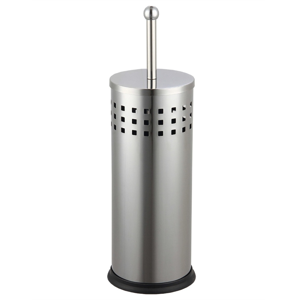 Home Basics Brushed Stainless Steel Toilet Plunger