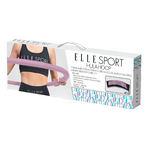 Elle Sport Hula Hoop 100cm, Purple