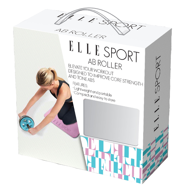 Elle Sport Ab Roller, Purple