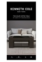 Kenneth Cole Coffee Table 2-Colour, Brown