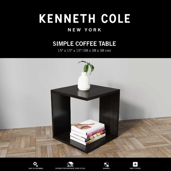 Kenneth Cole Simple Coffee Table, Black