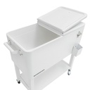 PermaSteel Detachable Cooler 80 Qt., White