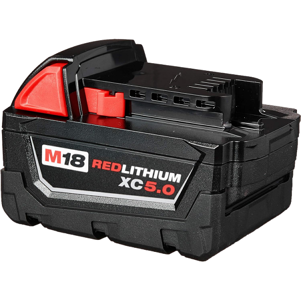 Milwaukee M18 REDLITHIUM XC 18 Volt Lithium-Ion 5.0 Ah Resistant Tool Battery