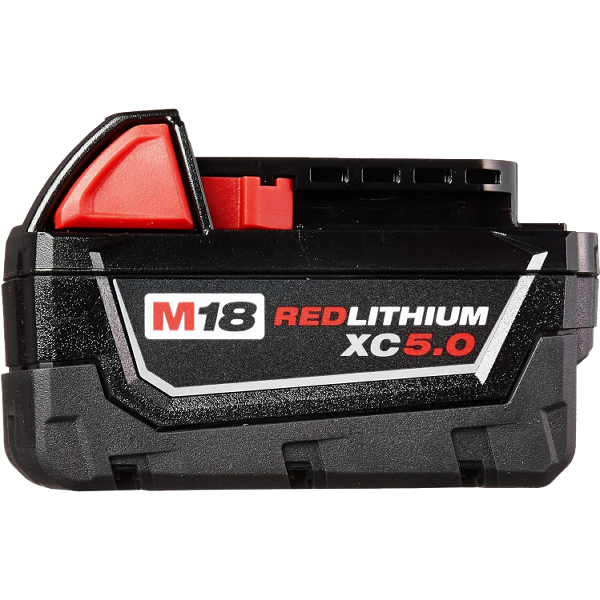 Milwaukee M18 REDLITHIUM XC 18 Volt Lithium-Ion 5.0 Ah Resistant Tool Battery