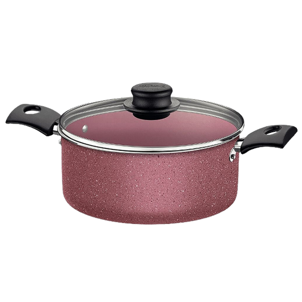 Tramontina Turim 10-piece Cookware Set, Pink