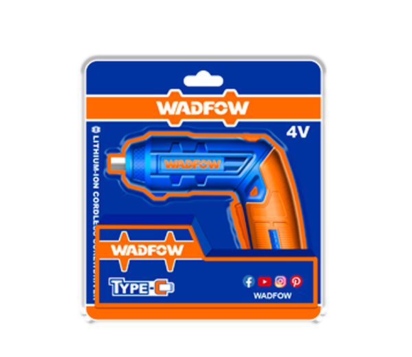 Wadfow Cordless Screwdriver Lithium-Ion 4V