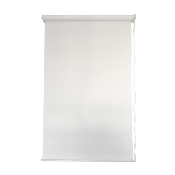 Kenneth Cole Sun Screen Roller Blinds, White 76x90''