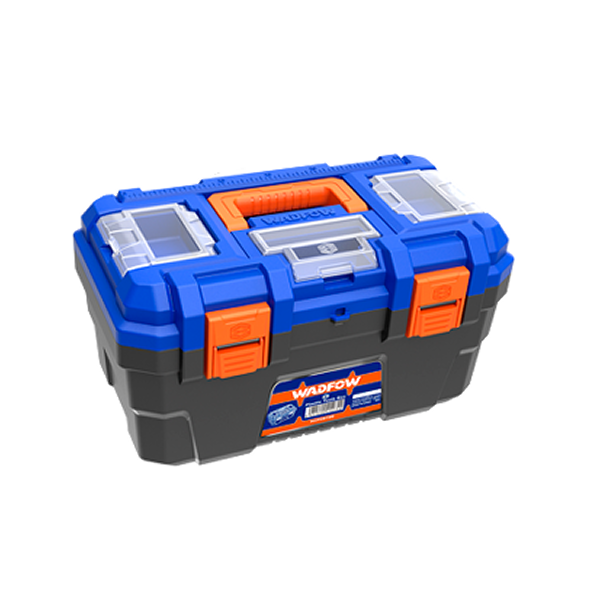 Wadfow 3pc Plastic Tool Box Set 13/ 16/ 19 In.