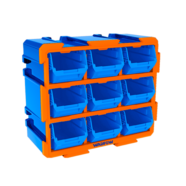 Wadfow 9-Bin Modular Storage Tower