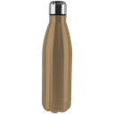 Water Bottle Single-Wall Stainless Steel 750ml Silver/ Gold