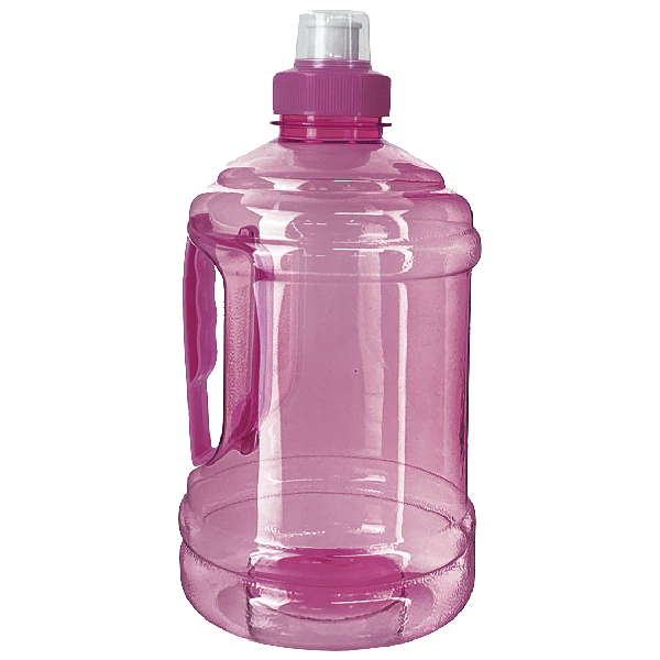 Water Bottle Plastic 1000ml, Assorted Colours