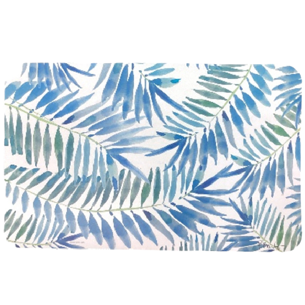 Counter Art Reversible Easy-Care Placemat, Palms