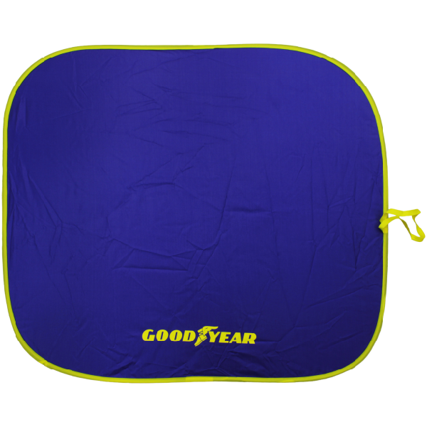 Goodyear 2pc Pop-Up Sunshade, Blue
