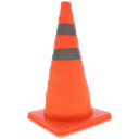 Goodyear Collapsible Traffic Cone, Orange
