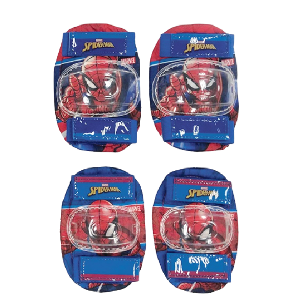 Spider-Man Helmet, Knee &amp; Elbow Pads - Small/ Medium