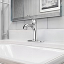 Pfister Ladera Single Control Bathroom Faucet With Push &amp; Seal, Polished Chrome