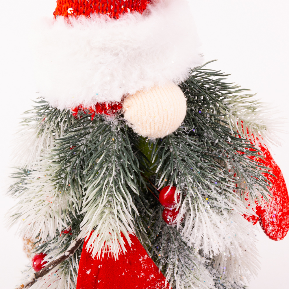 Miro Decorative Christmas Tree 45x21x21cm Red / Green
