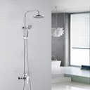 Royal Homes Shower Set, Chrome Finish