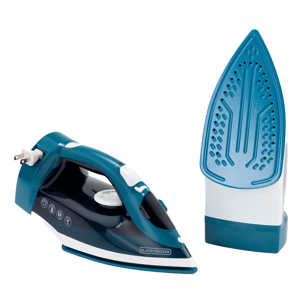 Black &amp; Decker Steam Iron with Retractable Cord, Ceramic Coating