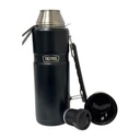 Thermos Stainless King Insulated Vacuum Bottle with Handle, 40 Oz. Matte Blue