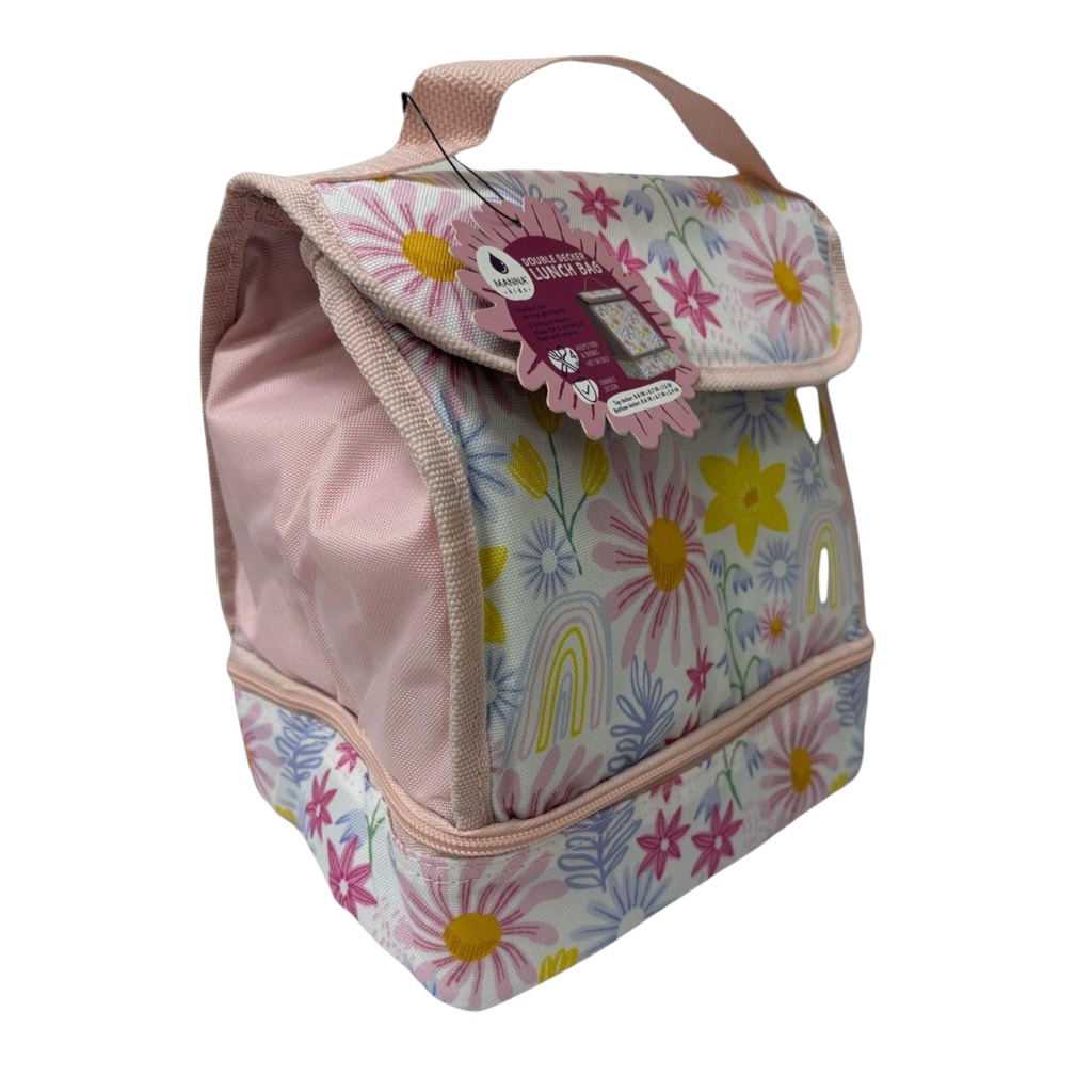 Manna Double Decker Lunch - Blocks/Flower