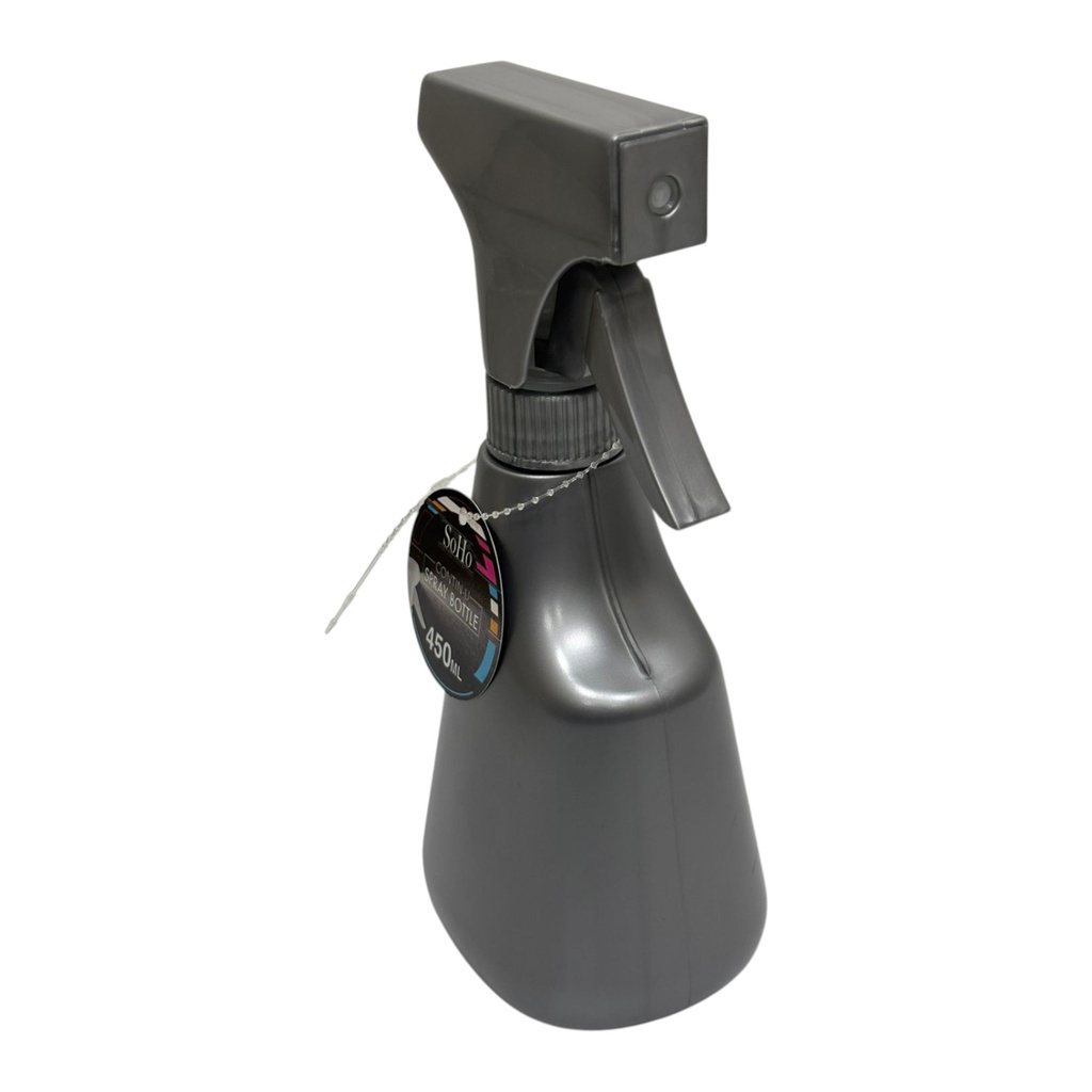 SoHo Continuos Spray Bottle 450ml, Silver