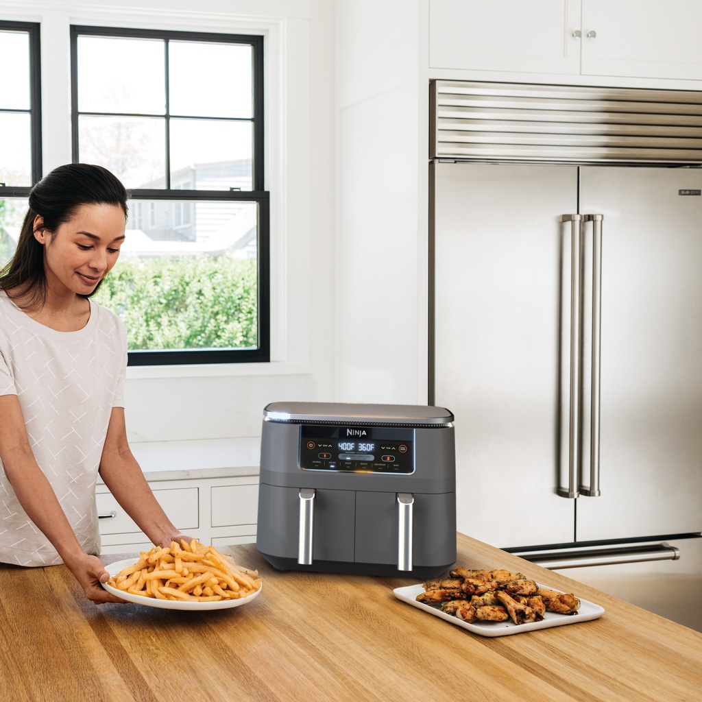 Ninja Foodi 6-in-1 Two-Basket Air Fryer 8 Qt. with DualZone Technology