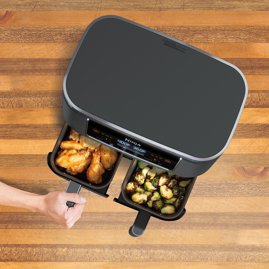 Ninja Foodi 6-in-1 Two-Basket Air Fryer 8 Qt. with DualZone Technology