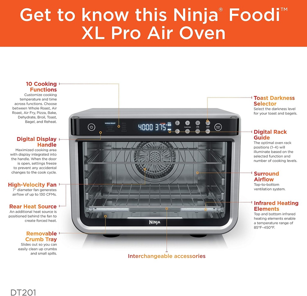 Ninja Foodi 10-in-1 XL Pro Air Fry Oven