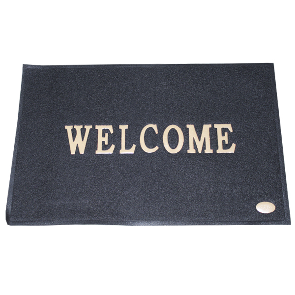 Royal Homes RUBBER MAT,80X120CM,200G,WITH “ WELCOME&quot;