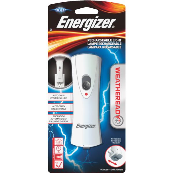 ****Energizer Weatheready LED Plastic Rechargeable Flashlight