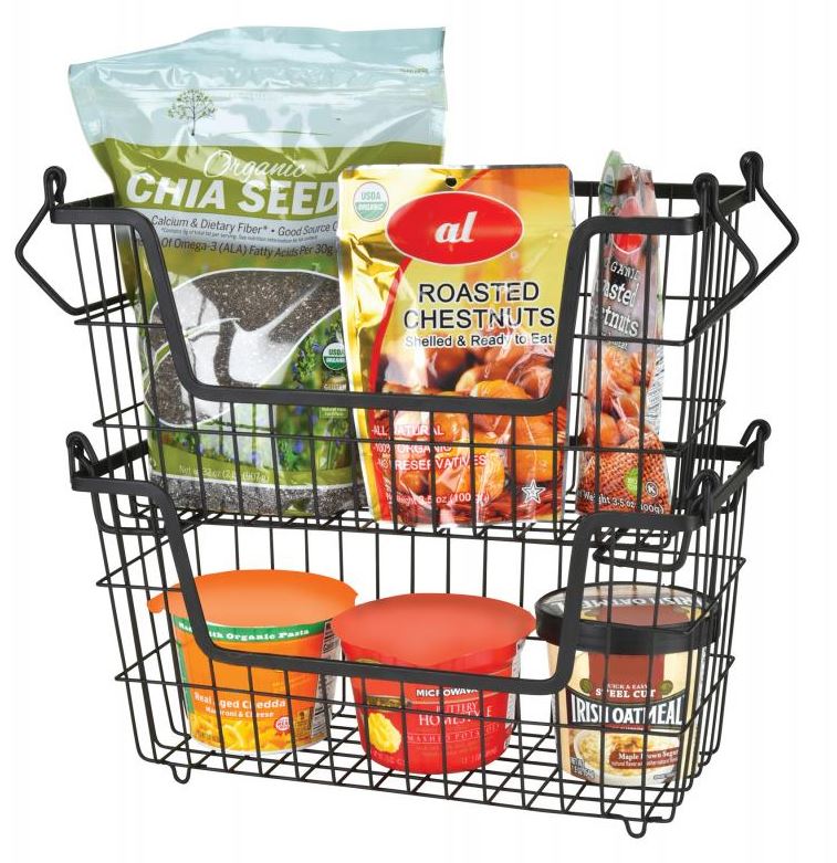 Pantrymate Medium Stackable Storage Basket