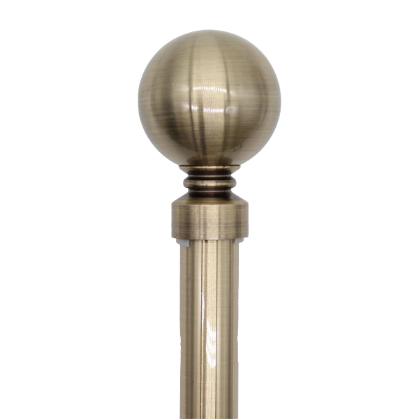 Royal Homes Curtain Rod 66-120 In. Bronze