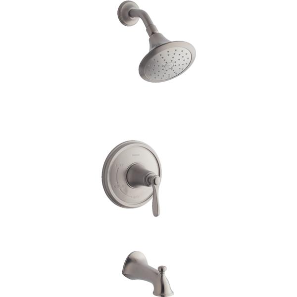 ****Kohler Mistos Brushed Nickel Single-Handle Bath/Shower Set