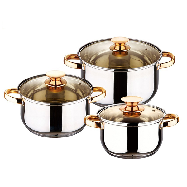 Kaisa Villa 6pc Cookware Set, SS