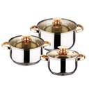 Kaisa Villa 6pc Cookware Set, SS