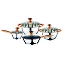 Kaisa Villa 8pc Cookware Set SS