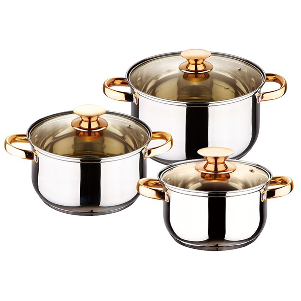 Kaisa Villa 6pc Cookware Set SS